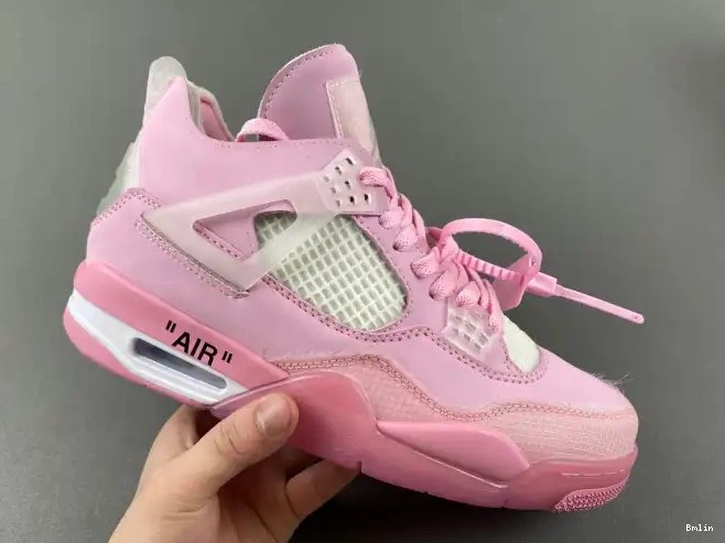 Bmlin Shoes X PINK 4 JORDAN OFF-WHITE 0613